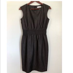 NWOT Calvin Klein Sleeveless Gathered Waist